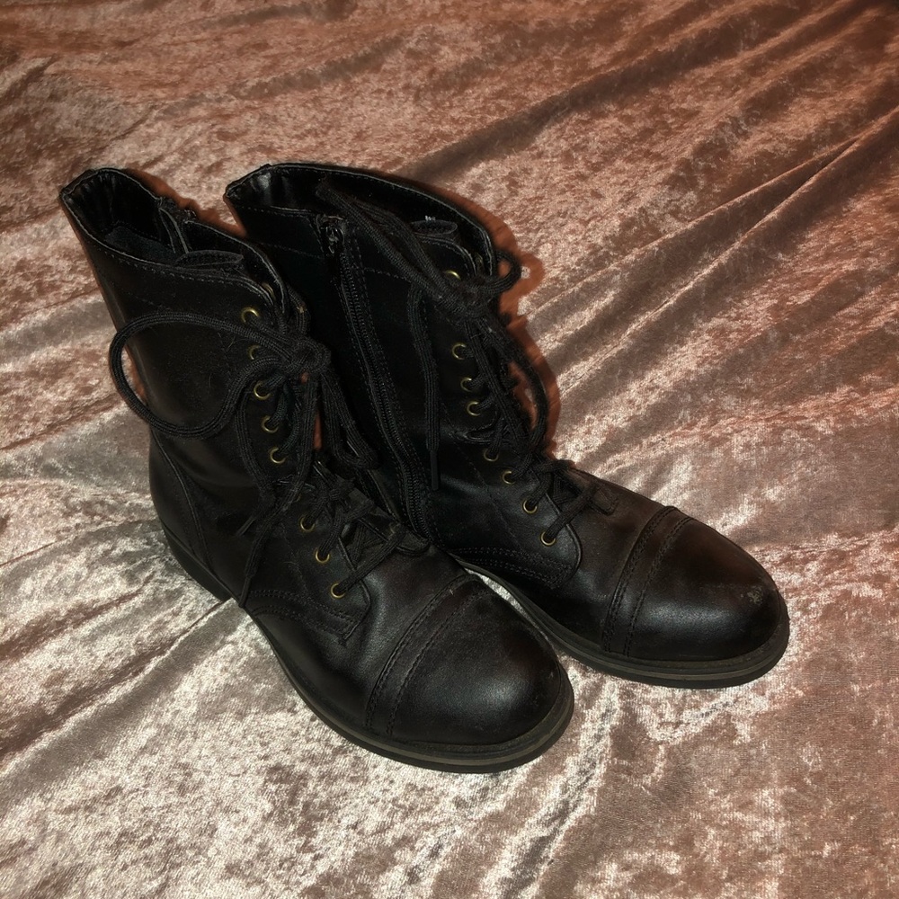 Charolette Russe Combat Boots